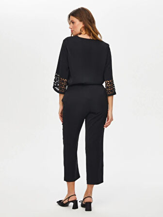 Paçası Delik İşli Slim Fit Pantolon S25PNT035