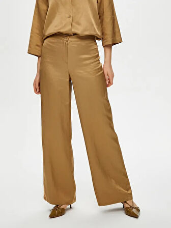 Straight Fit Viskon Pamuk Pantolon S25PNT017