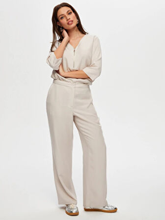 Wide Leg Fit Liyoselli Pantolon S25PNT005