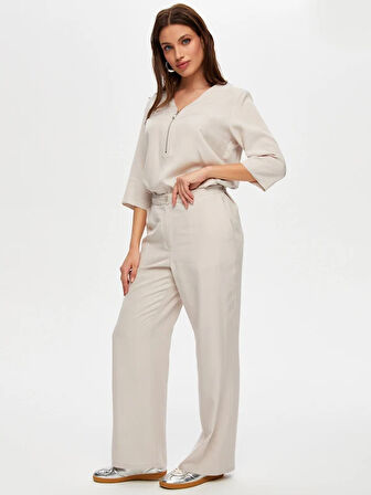 Wide Leg Fit Liyoselli Pantolon S25PNT005