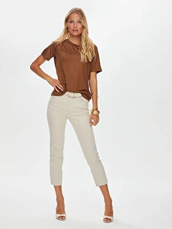 Yuvarlak Yaka Kısa Kol T-Shirt S25TSH002