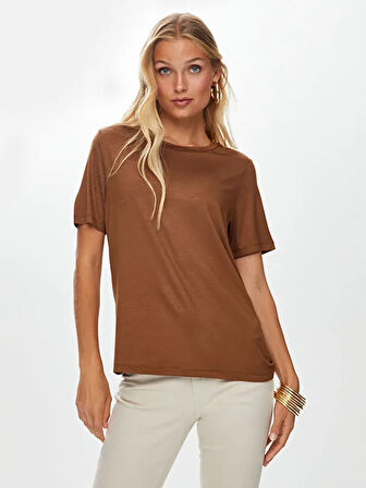 Yuvarlak Yaka Kısa Kol T-Shirt S25TSH002