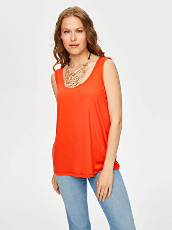 Resort V Yaka Örme Atlet S25ATL031