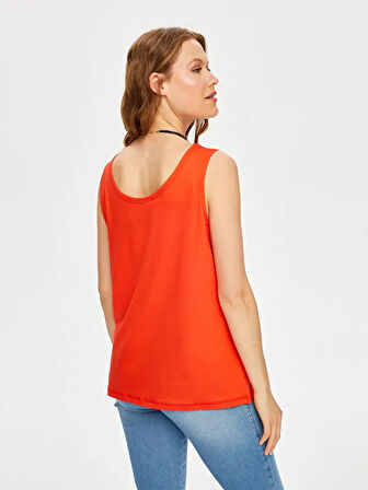 Resort V Yaka Örme Atlet S25ATL031
