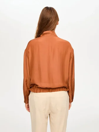 İnce Liyoselli Bomber Ceket S26BMB006