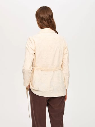 Delik İşi Payetli Brodeli Blazer Ceket S26CKT016