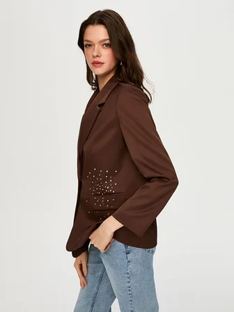 Taş Süslemeli Blazer Ceket S26CKT028