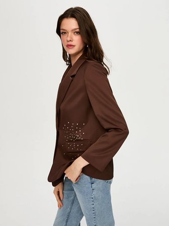 Taş Süslemeli Blazer Ceket S26CKT028