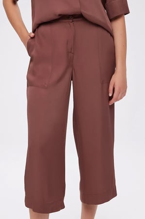 Kemeri Lastikli Cep Detaylı Rayon Viskon Capri S26CPR008