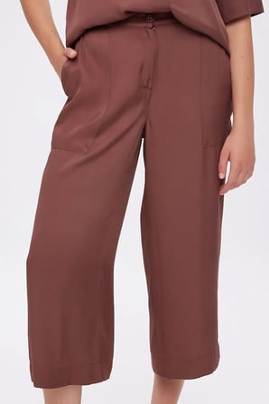Kemeri Lastikli Cep Detaylı Rayon Viskon Capri S26CPR008