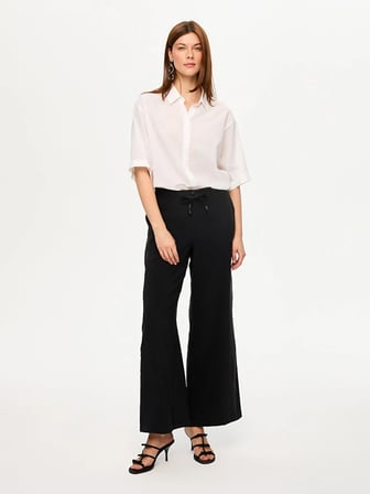 Wide Leg Fit Modallı Beli Lastikli Pantolon S26PNT029