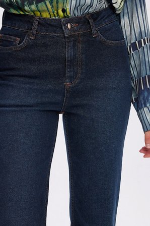 Wıdeleg Fit Önü Ütü İzli Elastanlı Jean Pantolon W27JPN008