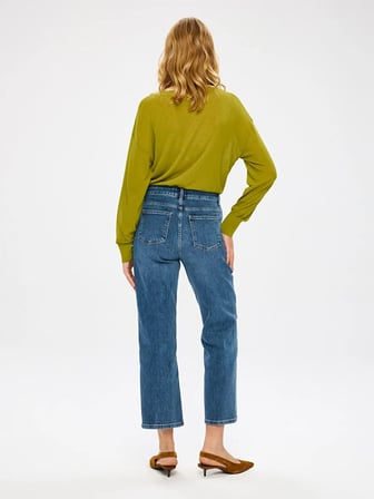 Mom Fit Beş Cep Elastanlı Jean Pantolon W27JPN009