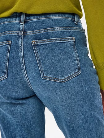 Mom Fit Beş Cep Elastanlı Jean Pantolon W27JPN009