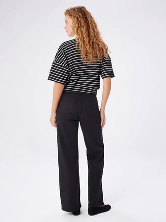 Wide Leg Fit Likralı Jean Pantolon W27JPN011