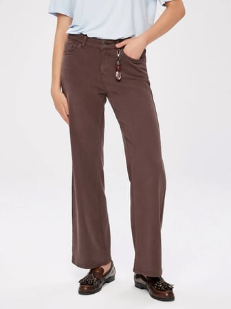 Wıdeleg Fit Gold Aksesuar Detaylı Elastanlı Jean Pantolon W27JPN001