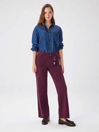 Wıdeleg Fit Gold Aksesuar Detaylı Elastanlı Jean Pantolon W27JPN001