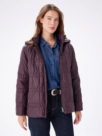 Tak Çıkar Kapüşonlu Kapitone Mont W27KMT002