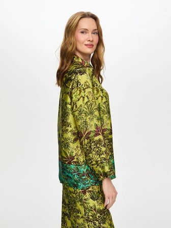 Eteği Sulu Jungle Desen Tunik W27TNK002