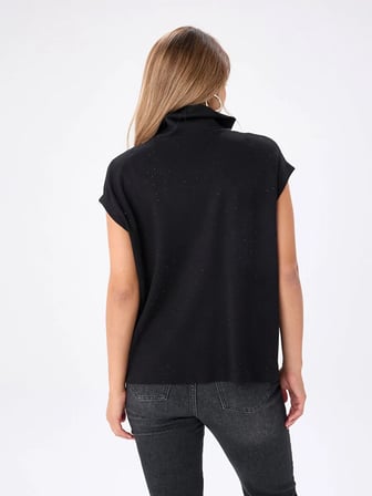 Taş Baskı Detaylı Yelek Sweatshırt W27SWT003