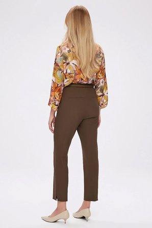 Arka Kemeri Lastikli Slim Fit Pantolon W27PNT001