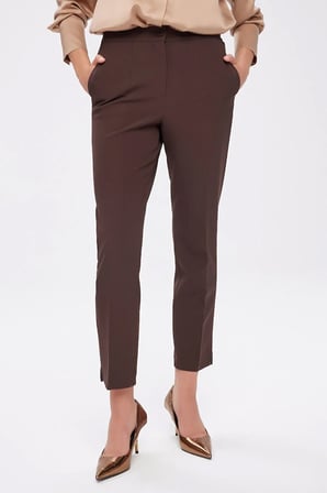 Arka Kemeri Lastikli Slim Fit Pantolon W27PNT001
