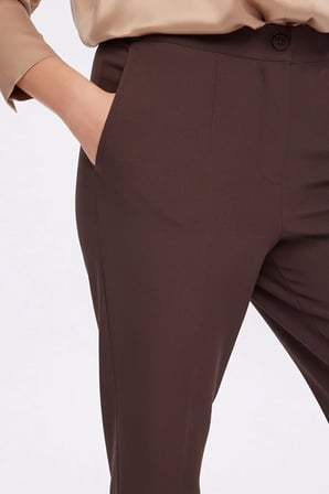 Arka Kemeri Lastikli Slim Fit Pantolon W27PNT001