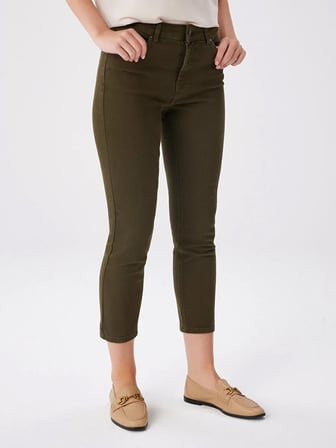 Slim Fit Coton Parça Boya Pantolon W27PNT004