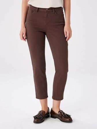 Slim Fit Coton Parça Boya Pantolon W27PNT004