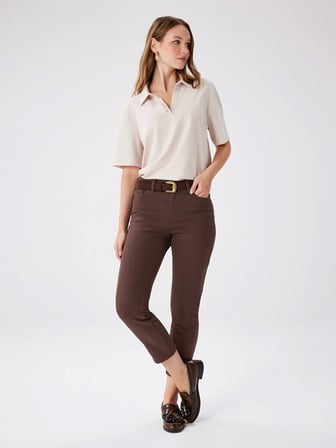 Slim Fit Coton Parça Boya Pantolon W27PNT004
