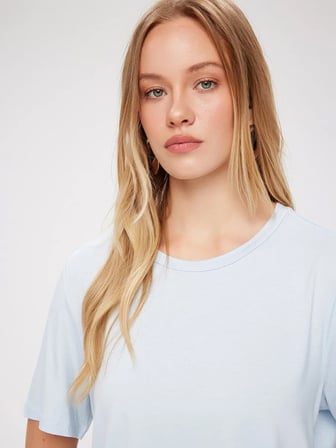 Yuvarlak Yaka Kısa Kol T-Shirt W27TSH002