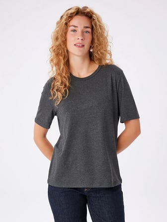 Yuvarlak Yaka Kısa Kol T-Shirt W27TSH002