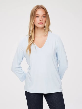 V Yaka Truvakar Kol T-Shirt W27TSH007
