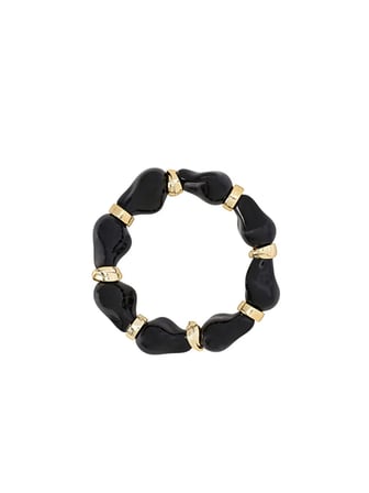 Gold Detaylı Taş Bileklik W27BLK002
