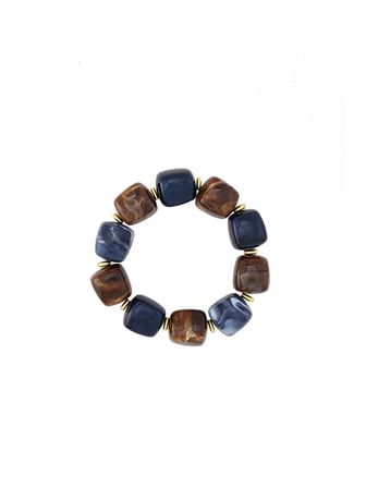 Taşlı Lastikli Bileklik W27BLK008