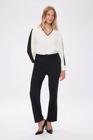 Slım Fıt Şık Pantolon W27PNT013