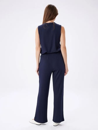 Wıde Leg Fıt Kaşkorse Örme Pantolon W27PNT019