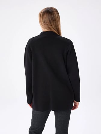 Cebi Boncuk Nakış Detaylı Triko Blazer Ceket W27TRH005