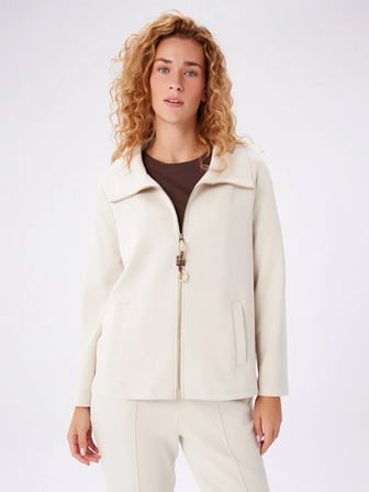 Relax Kemik Aksesuarlı Detaylı Örme Ceket W27CKT045