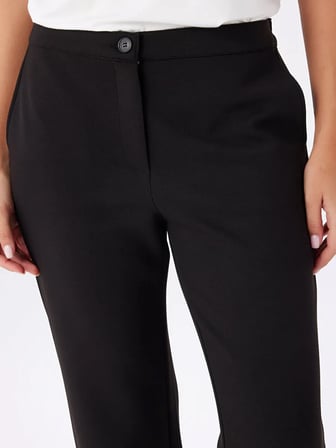 Relax Straight Fit Örme Pantolon W27PNT032