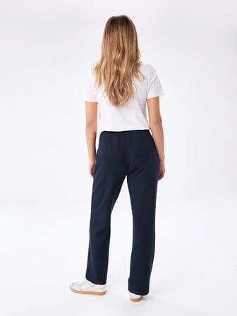 Relax Önü Dikiş Detaylı Wide Leg Fit Örme Pantolon W27PNT034