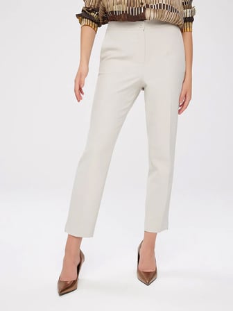 Arka Kemeri Lastikli Slim Fit Pantolon W27PNT001