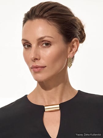 Gold Üzüm Küpe W27KUP012