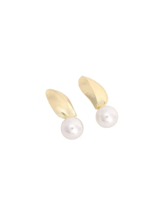 İncili Gold Küpe W27KUP015