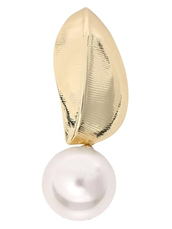 İncili Gold Küpe W27KUP015
