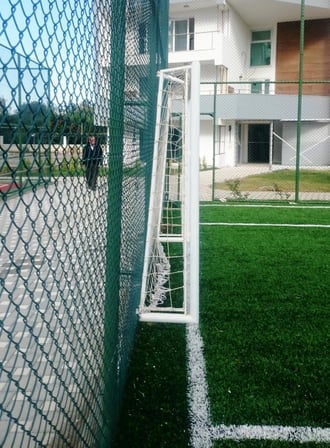 Adelinspor 2,20*3,5*0,60 m Diomond Metal Halı Saha Kale Direği  