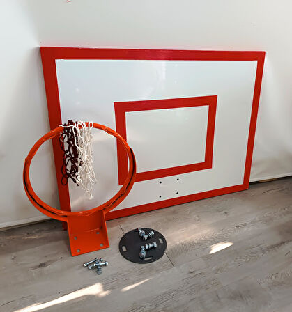 Basketbol Panya Seti Sabit Çember 90*120 1,5 mm Sac Panya 