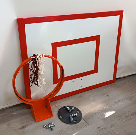 Basketbol Panya Seti Sabit Çember 90*120 1,5 mm Sac Panya 