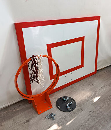 Basketbol Panya Seti Sabit Çember 90*120 2 mm Sac Panya 