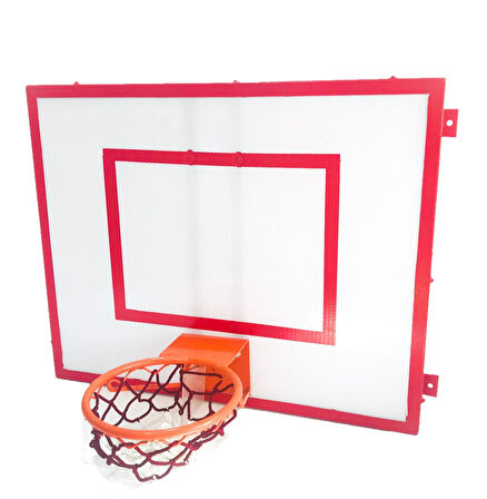 Adelinspor Mini Basketbol Potası 80*100 cm 10 mm Beyaz